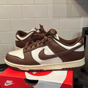 Nike Brown and White Sneakers